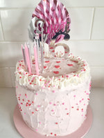 Load image into Gallery viewer, Sweet 16 Cake. 8inch Vanilla Sponge with DF buttercream filling
