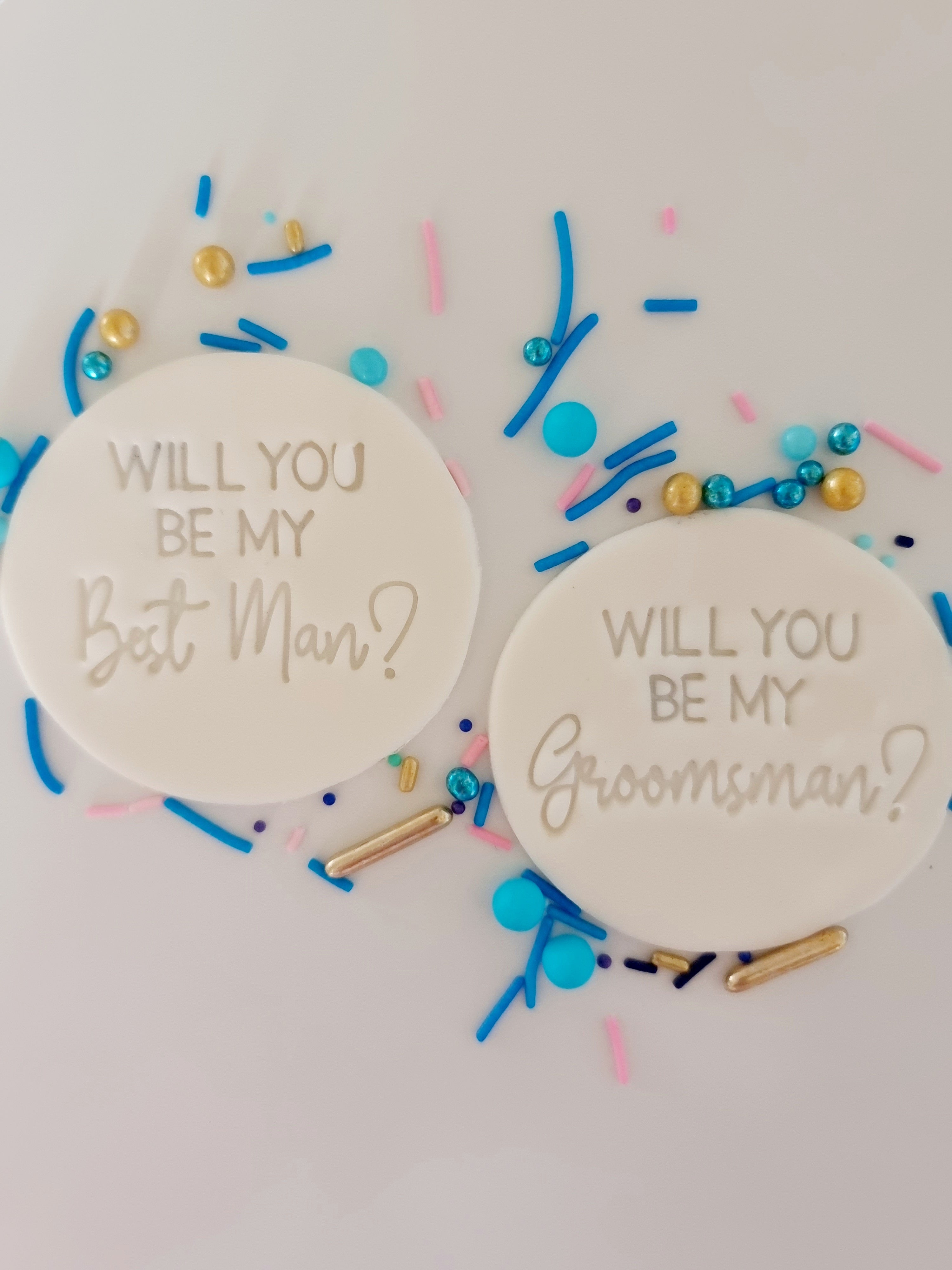 Will you be my Best Man / Groomsman? cookie