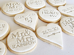 Engagement Box Cookies